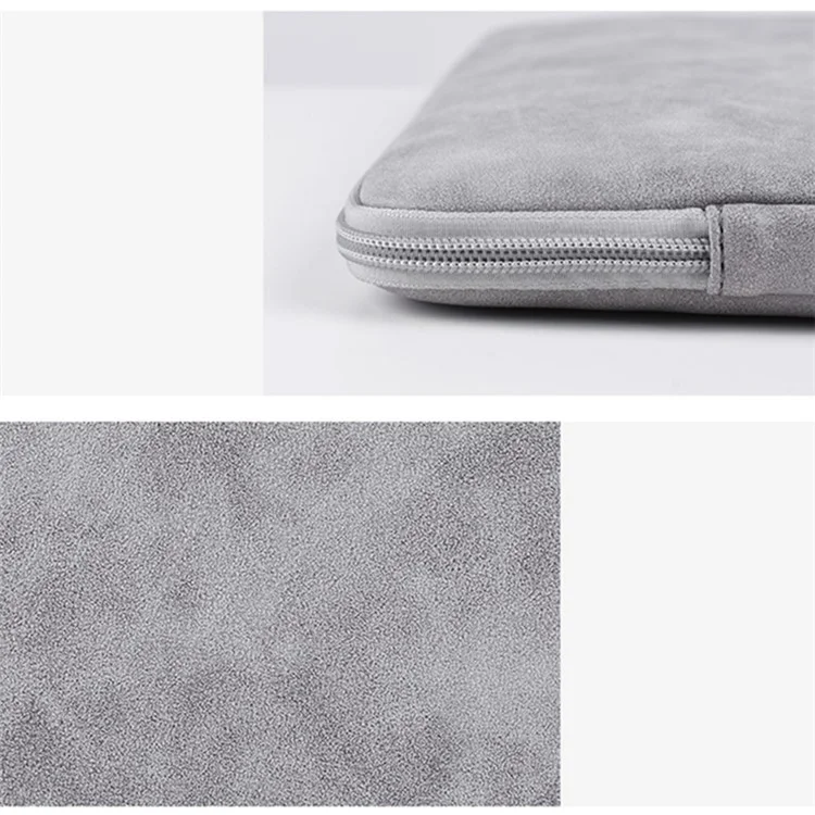 Canvasartisan L11-03 11 "Doublure Antichoc Pour Ordinateur Portable Étui En Cuir PU Pochette Portable Pochette À Glissière À Fermeture À Glissière Sac De Transport Ordinateur - Le Noir