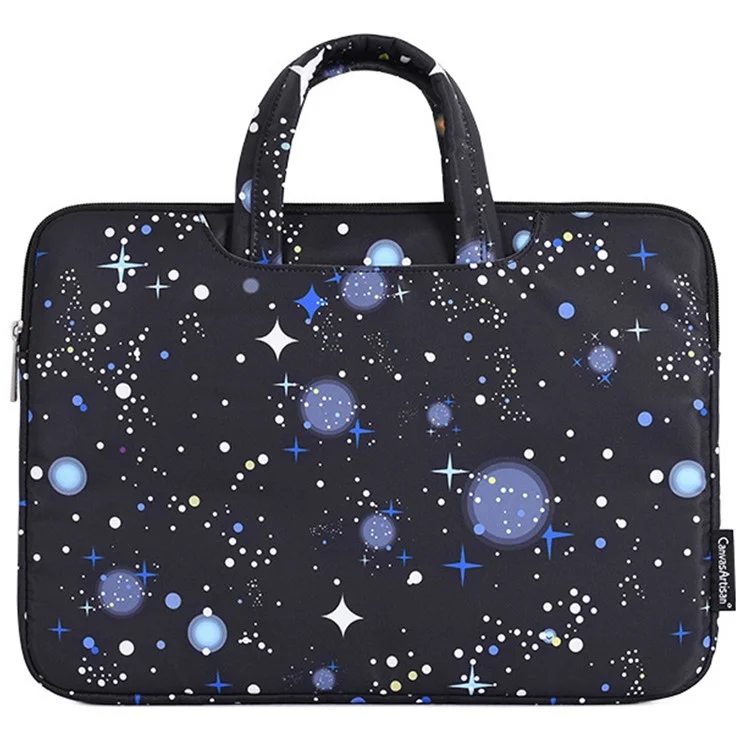 Canvasartisan H16-B01 Sky Sky Pattern Laptop Bag di Protezione Della Custodia Per Taccuino da 13 Pollici - Nero