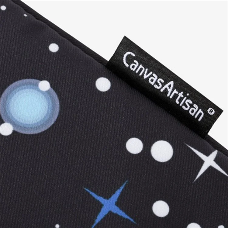 Canvasartisan H16-B01 Sky Sky Pattern Laptop Bag di Protezione Della Custodia Per Taccuino da 13 Pollici - Nero