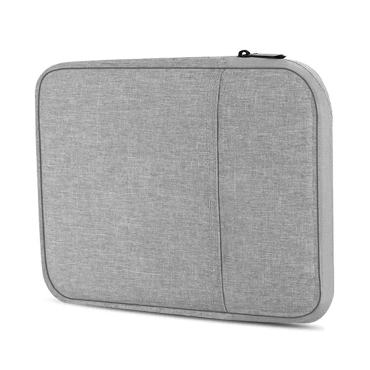 11 Zoll Tablet Sleeve Pouch Stylisch Wasserdicht Oxford Tuch Tablet Reißverschluss Schutzhülle - Grau