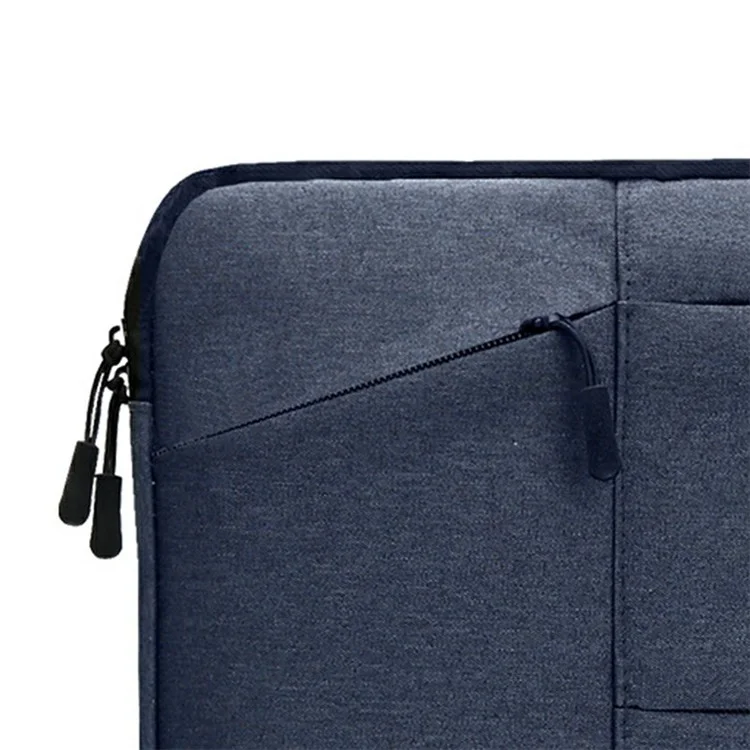 14-inch Laptop Protective Sleeve Case Waterproof Oxford Cloth Notebook Carrying Bag - Black