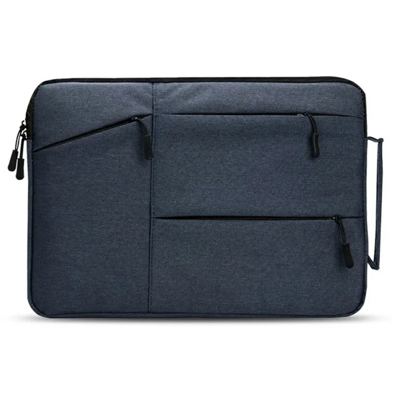 14-inch Laptop Protective Sleeve Case Waterproof Oxford Cloth Notebook Carrying Bag - Blue