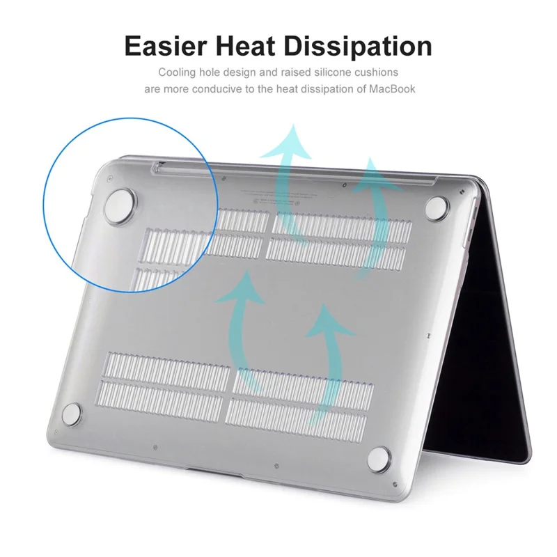 ENKAY HAT PRINCE for MacBook Pro 14 inch (2026) A3427 A3426 / (2025) A3434 A3112 A3185 A3401 / (2024) A2918 A2992 / (2023) A2779 / (2022) / (2021) A2442 PC Laptop Case Crystal Clear Pattern Design Cover - Bulb