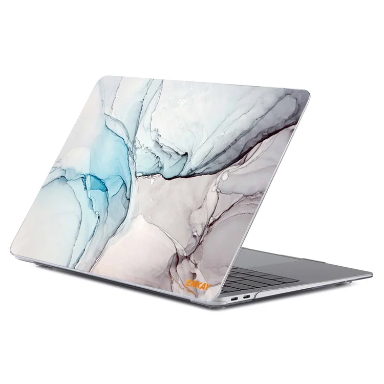 ENKAY HAT PRINCE Streamer Leth Serage Section de Polycarbonate Hard Shell Protective Case Pour MacBook Pro 16 Pouces (2019) A2141 - Streamer Light No.3