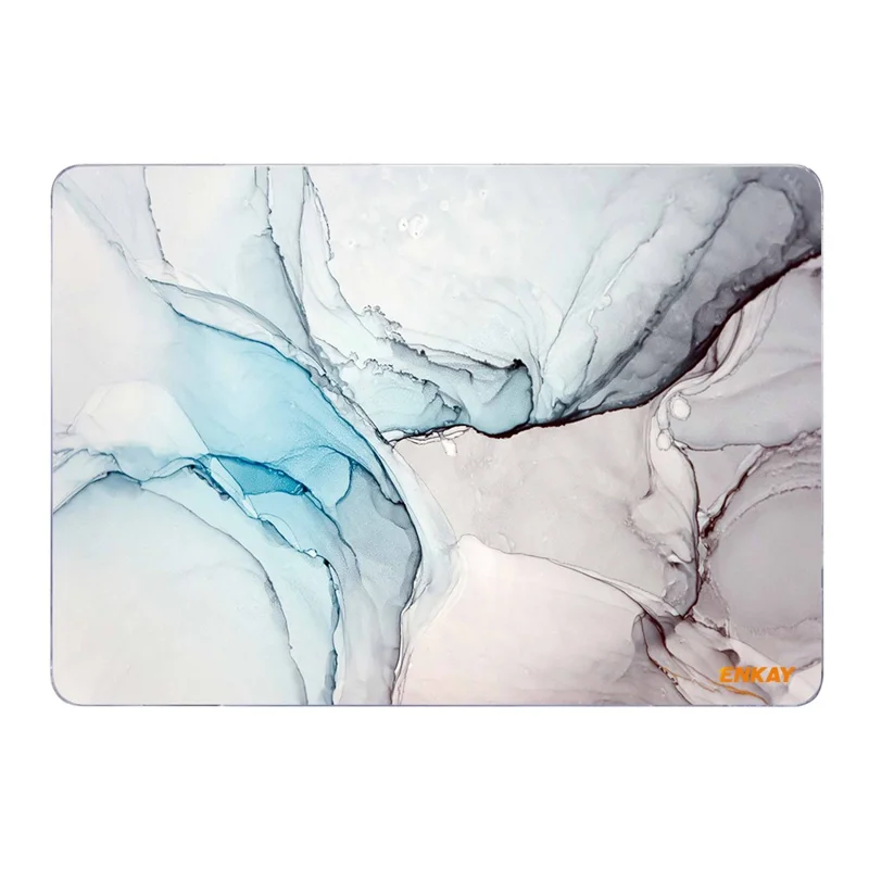 ENKAY HAT PRINCE Streamer Leth Serage Section de Polycarbonate Hard Shell Protective Case Pour MacBook Pro 16 Pouces (2019) A2141 - Streamer Light No.3