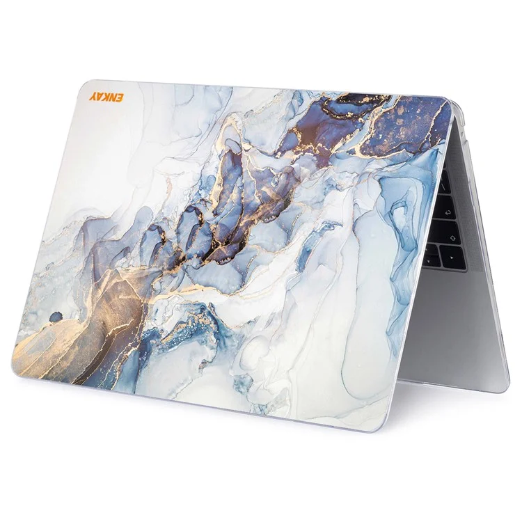ENKAY HAT PRINCE for MacBook Pro 13 inch (2016-2017) A1706 A1708/(2018-2019) A1989/(2019) A2159 Streamer Light Series Heavy Duty Hard PC Shell Cover - Streamer Light No.1