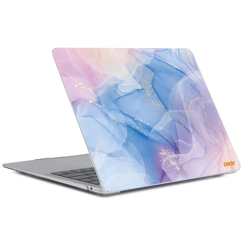 ENKAY HAT PRINCE Streamer Light Series Polycarbonate Laptop Hard Shell Protective Case Cover for MacBook Air 13 inch (2020) A2179/A2337 (2020) (with M1) - Streamer Light No.2