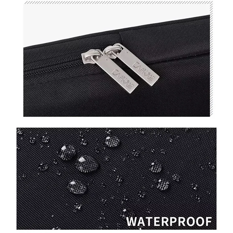 CANVASARTISAN M29-19 Scratch Resistant Laptop Carry Case Waterproof Sleeve Bag with Dual Zipper for 13-inch Laptops