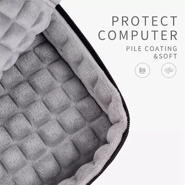 CANVASARTISAN M29-19 Scratch Resistant Laptop Carry Case Waterproof Sleeve Bag with Dual Zipper for 13-inch Laptops
