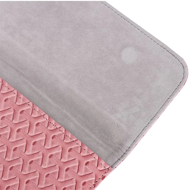 CANVASARTISAN EL30-01 Wear-resistant PU Leather 13 inch Laptop Carrying Case Scratch-proof Woven Texture Tablet Sleeve Bag with Magnetic Buckle