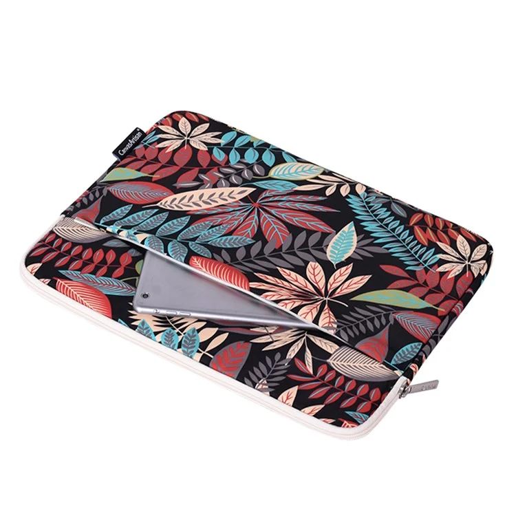 Canvasartisan H30-11 Foglie di Stampa a Graffi Resistenti al Laptop Polyestro Polyester Crush Bot - Black/per Laptop da 11 Pollici