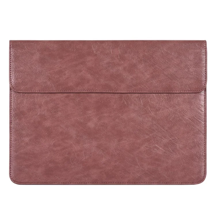 Canvasartisan EL31-01 Business Style PU Leder-laptop-hülle-notebook Mit Magnetischer Flip-abdeckung - Braun/für 12-zoll-laptop