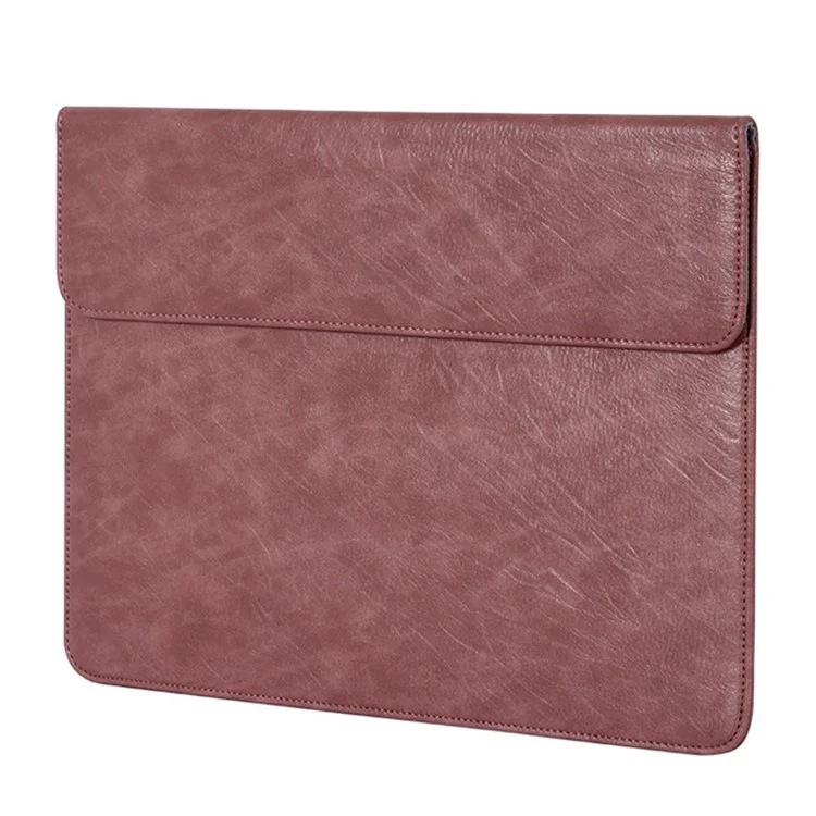 Canvasartisan EL31-01 Business Style PU Leder-laptop-hülle-notebook Mit Magnetischer Flip-abdeckung - Braun/für 12-zoll-laptop