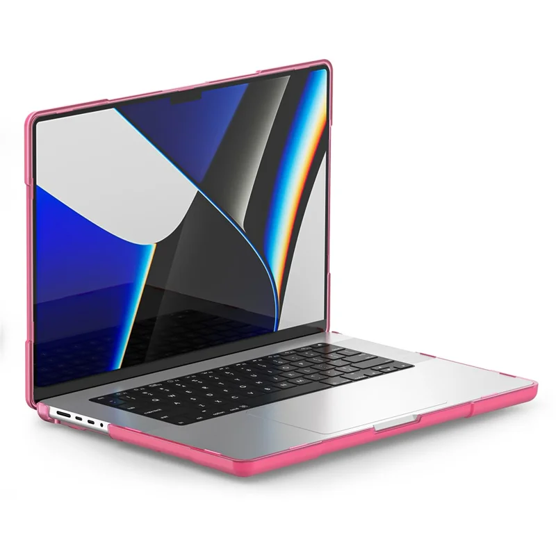 For MacBook Pro 14 inch (2026) A3427 A3426 / (2025) A3434 A3112 A3185 A3401 / (2024) A2918 A2992 / (2023) A2779 / (2022) / (2021) A2442 Hard PC Laptop Case - Rose