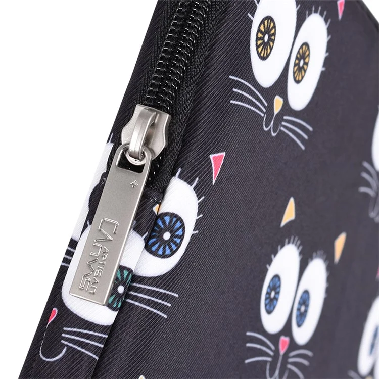 CanvasArtisan H22-01 Eyes Pattern Laptop Borsa Per Il Trasporto Taccuino PC Suolo Protettivo - Nero / Per Laptop Da 11 Pollici