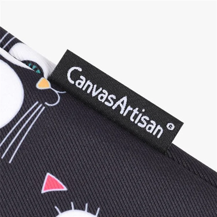 CanvasArtisan H22-01 Eyes Pattern Laptop Borsa Per Il Trasporto Taccuino PC Suolo Protettivo - Nero / Per Laptop Da 11 Pollici