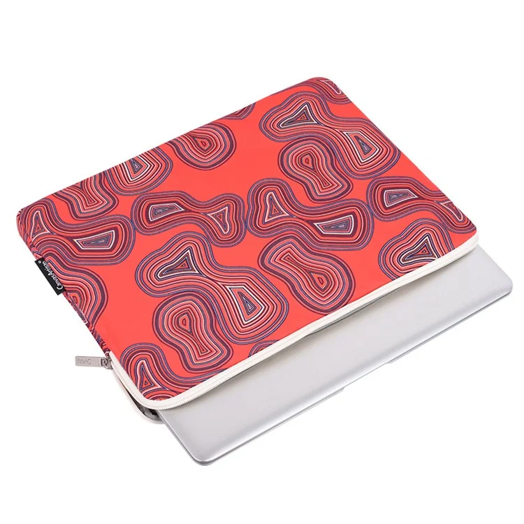 CanvaSartisan H23-01 Pochette Géométrique Pochette Pour Ordinateur Portable Pour Ordinateur Portable - Ordinateur Portable Rouge / Pour 11 Pouces