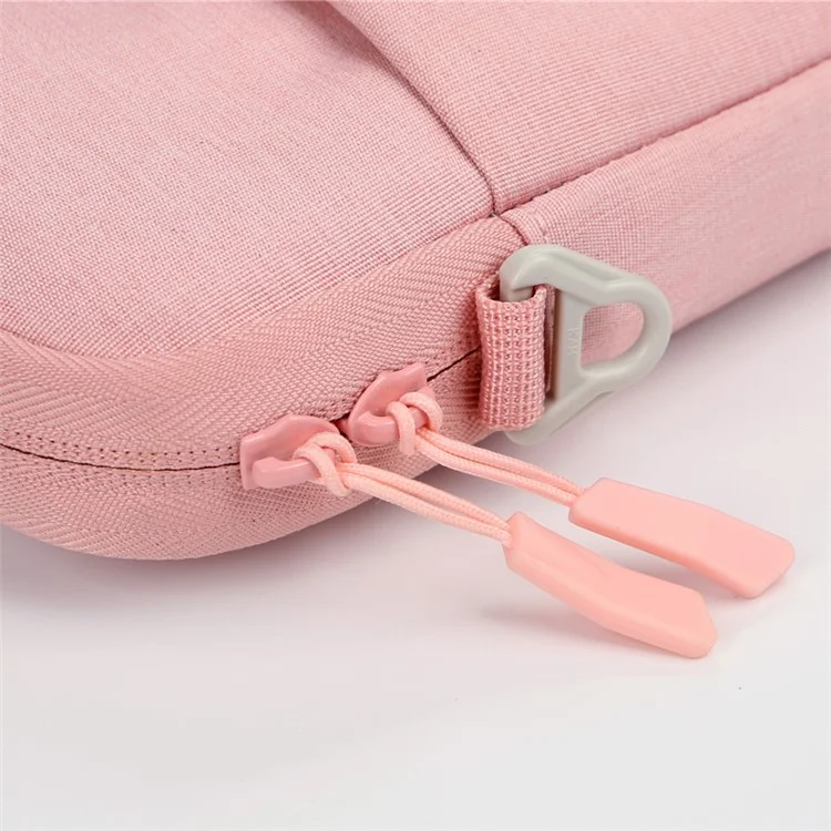 P510 Business Style Laptop Bag Notebook Sleeve Computer Sleeve 14'' Laptop Handbag with Shoulder Strap - Pink