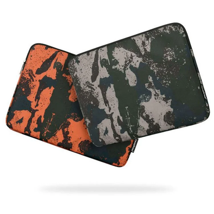 Canvasartisan H7-01 Camuflage Padrão de Laptop Saco de Notebooks Liners Liner - Laptop Cinza/para 11 Polegadas