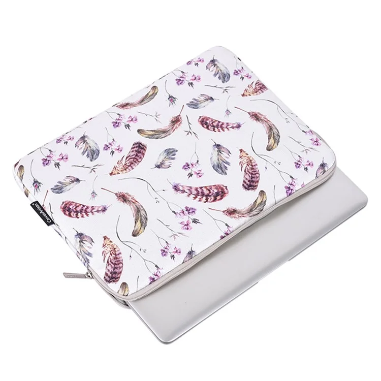 CanvaSartisan H9-01 Case À Manches Portables Case À Manches Portables Pattern Cache De Protection Couvercle De Protection - blanc / 11 pouces