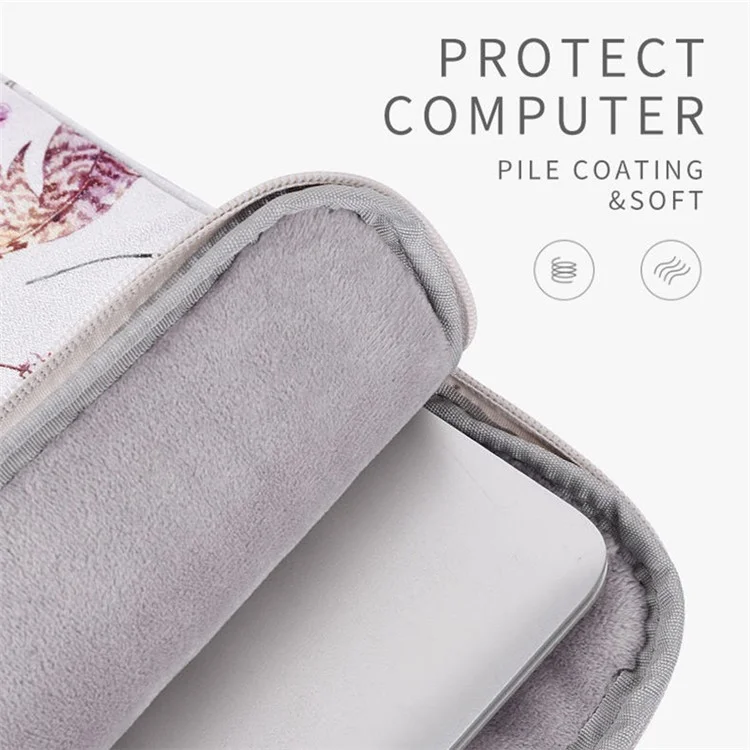 CanvaSartisan H9-01 Case À Manches Portables Case À Manches Portables Pattern Cache De Protection Couvercle De Protection - blanc / 11 pouces