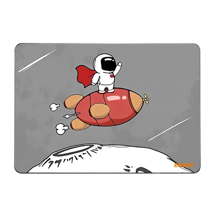 Enkay Hat Prince Für MacBook Pro 13-zoll (2020) A2251/a2289/a23338 Planets Series Spaceman Muster Bloße Anti-wear/scratch-hard-pc-laptop-schutzhülle Cover - Rakete