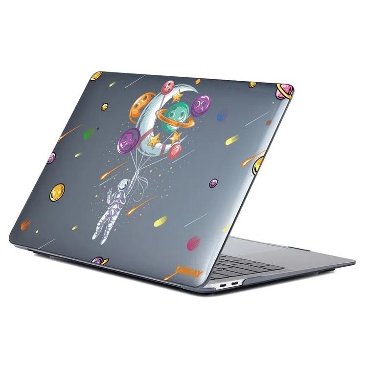 Enkay Hat Prince Pour MacBook Pro 15 Pouces (2016-2017) A1707 / (2018-2019) A1990 Planets Série Crystal Hard PC Anti-crack Couverture de Cas de Protection Pour Ordinateur Portable - Des Ballons