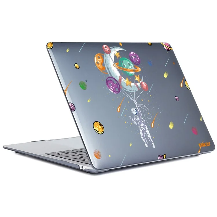 Enkay Hat Prince Pour MacBook Pro 15 Pouces (2016-2017) A1707 / (2018-2019) A1990 Planets Série Crystal Hard PC Anti-crack Couverture de Cas de Protection Pour Ordinateur Portable - Des Ballons