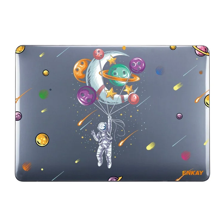 Enkay Hat Prince Pour MacBook Pro 15 Pouces (2016-2017) A1707 / (2018-2019) A1990 Planets Série Crystal Hard PC Anti-crack Couverture de Cas de Protection Pour Ordinateur Portable - Des Ballons