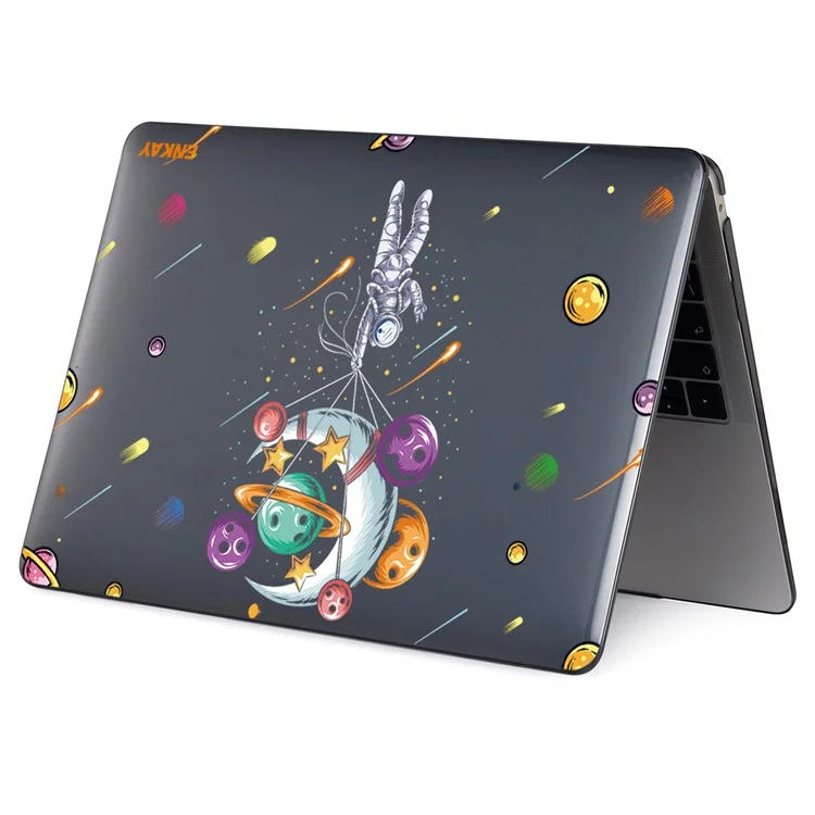 Enkay Hat Prince Pour MacBook Pro 15 Pouces (2016-2017) A1707 / (2018-2019) A1990 Planets Série Crystal Hard PC Anti-crack Couverture de Cas de Protection Pour Ordinateur Portable - Des Ballons