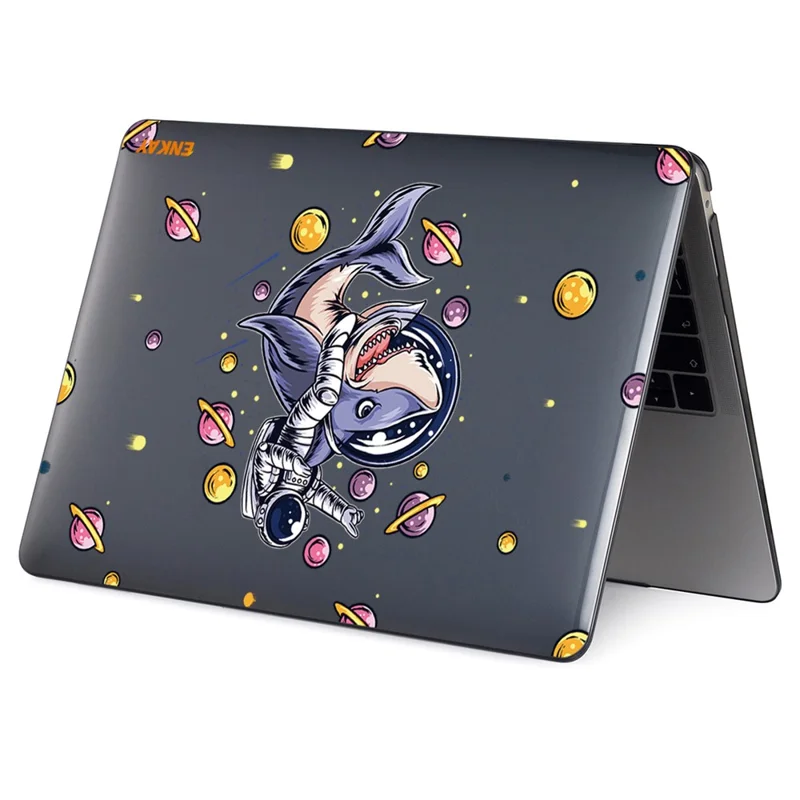 ENKAY HAT PRINCE for MacBook Pro 16 inch (2019) A2141 Planets Series Crystal Based Patterned Hard PC Laptop Protective Case Shell - Shark