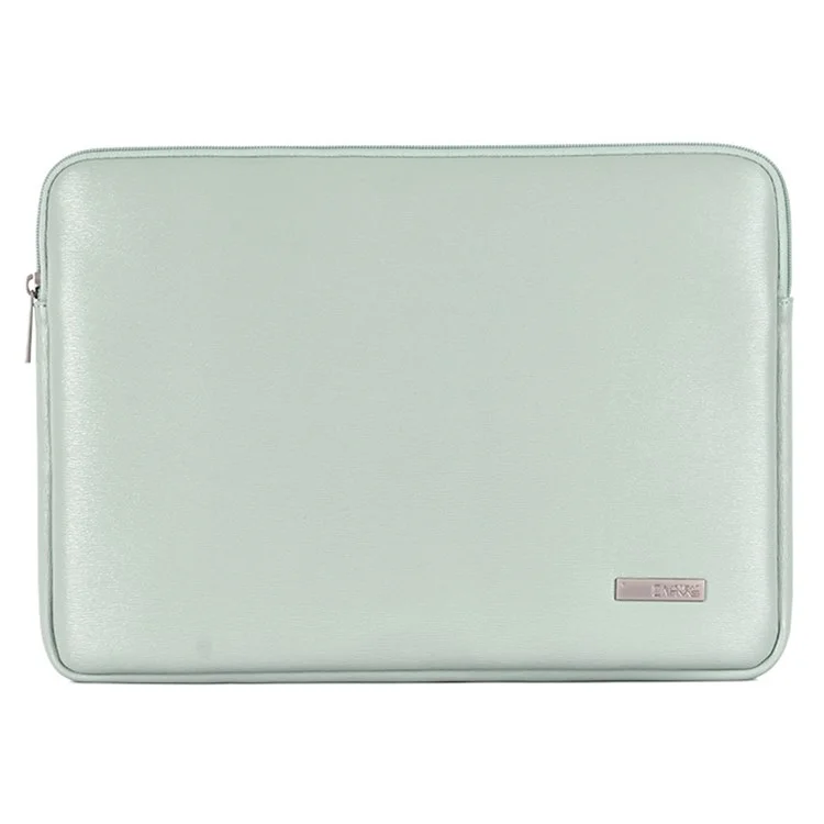 CANVASARTISAN L6-04 12'' Laptop Sleeve for MacBook Fashionable PU Leather Notebook Computer Protection Bag - Green
