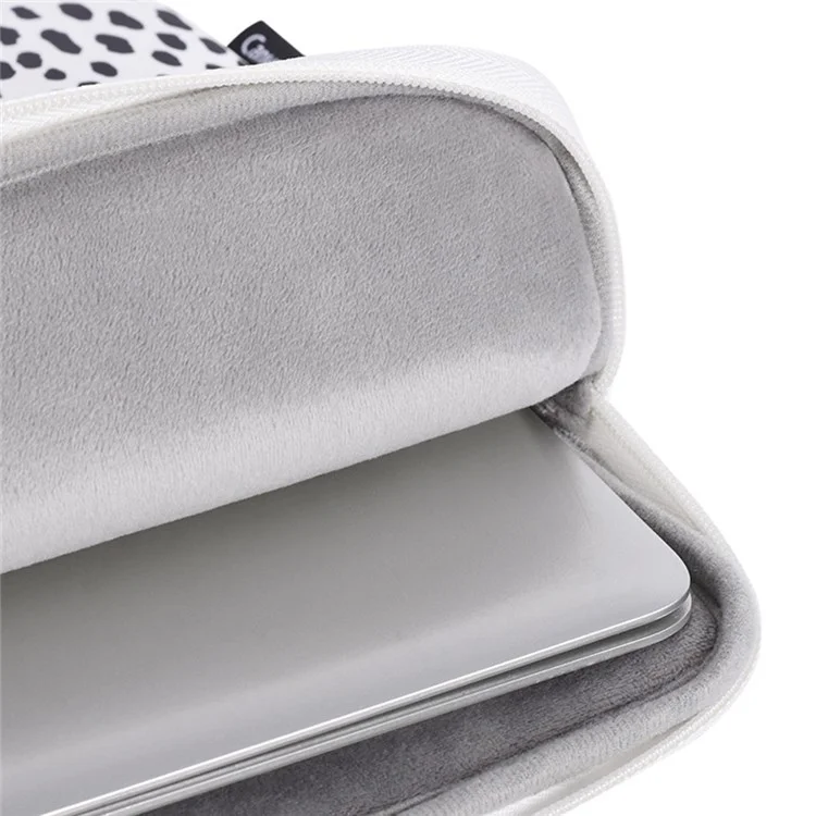 Canvasartisan H36-58 COW CARTION PACKENT COUMPORE MULEVE BAG ATO-царапин Чехол С 3 Внешними Мешочками На 12 Дюймов Ноутбуков