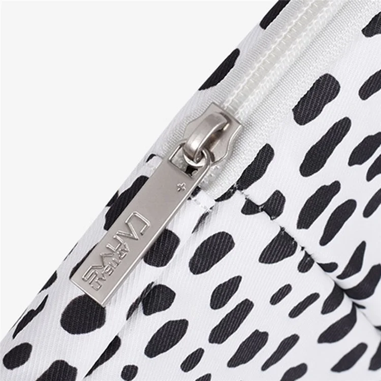 CANVASARTISAN H36-11 15" Housse pour ordinateur portable Protection pour ordinateur portable pour Lenovo Motif vache élégant Résistant à l'usure et à la poussière Sac de transport