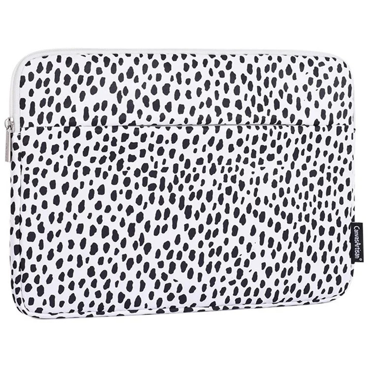 CANVASARTISAN H36-11 15" Housse pour ordinateur portable Protection pour ordinateur portable pour Lenovo Motif vache élégant Résistant à l'usure et à la poussière Sac de transport
