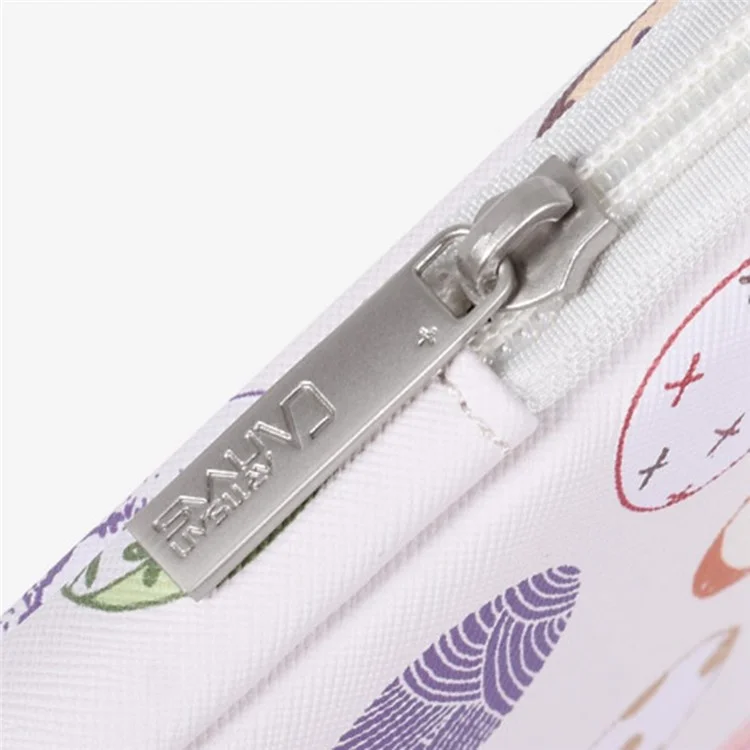 CanvaSartisan G52-01 Pochette Antichorceuse 14 Pouces Portails Portant Sac Pâques Pâques Et œufs Motif PU Portable Sleeve