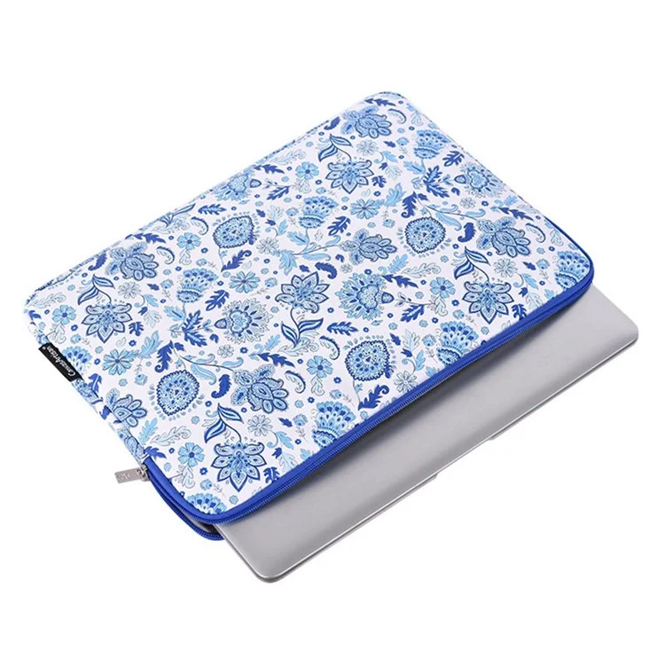 CANVASARTISAN G54-T0111 14'' Computadora Portátil Funda Protectora para MacBook Pro Impermeable PU Cuero Protección Bolsa Portátil con Pequeña Bolsa Organizadora de Accesorios Electrónicos