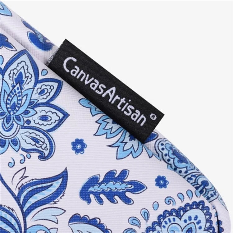 CANVASARTISAN G54-T0111 14'' Computadora Portátil Funda Protectora para MacBook Pro Impermeable PU Cuero Protección Bolsa Portátil con Pequeña Bolsa Organizadora de Accesorios Electrónicos