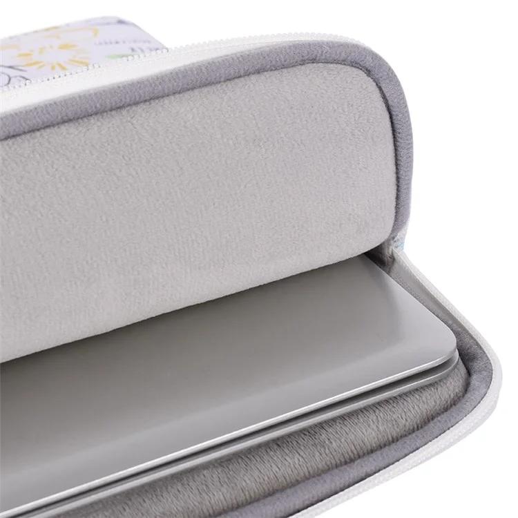 CanvasArtisan G50-T0111 Para Laptop De 13 Polegadas Desenhos Animados Padrão De Animal De Notebook Manga À Prova De Choque PU Carrying Bag + Pequeno Saco Set