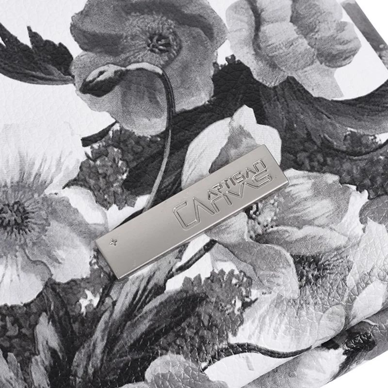 CANVASARTISAN G1-01 Shockproof Sleeve Bag for 14 inch Laptops Digital Printing Flower Pattern Anti-scratch Carry Case