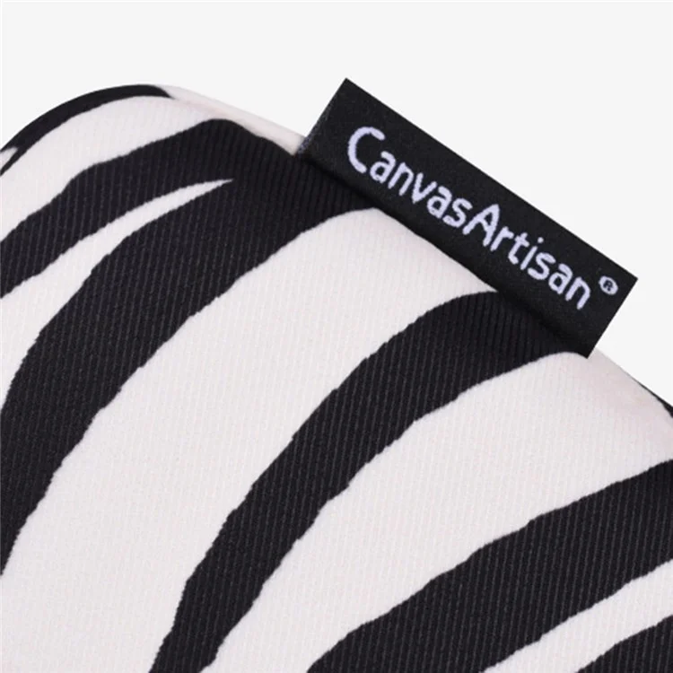 CANVASARTISAN H33-19 11" Laptop Computer Sleeve for MacBook Air Waterproof Zebra Pattern Convenient Carrying Notebook Protection Cover