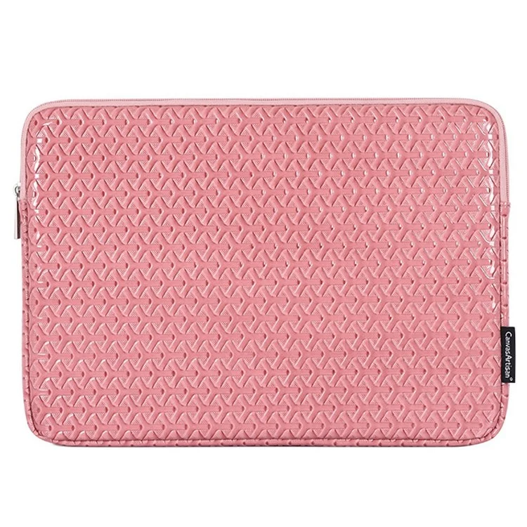 CANVASARTISAN L30-03 12-inch Notebook Protective Sleeve Imprinted PU Leather Laptop PC Carrying Case