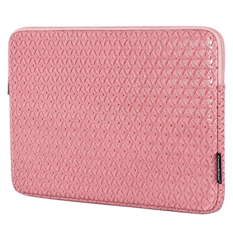 CANVASARTISAN L30-03 12-inch Notebook Protective Sleeve Imprinted PU Leather Laptop PC Carrying Case