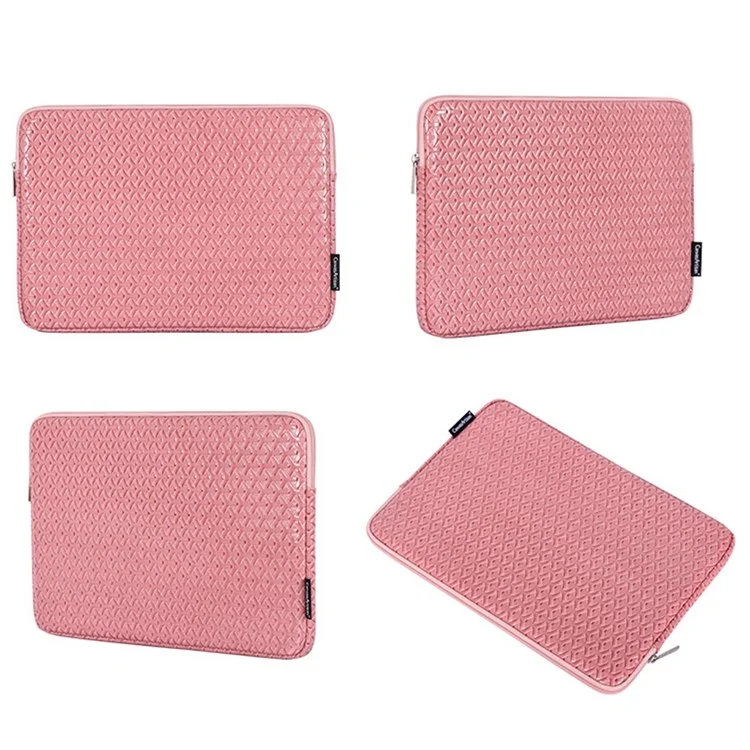 CANVASARTISAN L30-03 12-inch Notebook Protective Sleeve Imprinted PU Leather Laptop PC Carrying Case