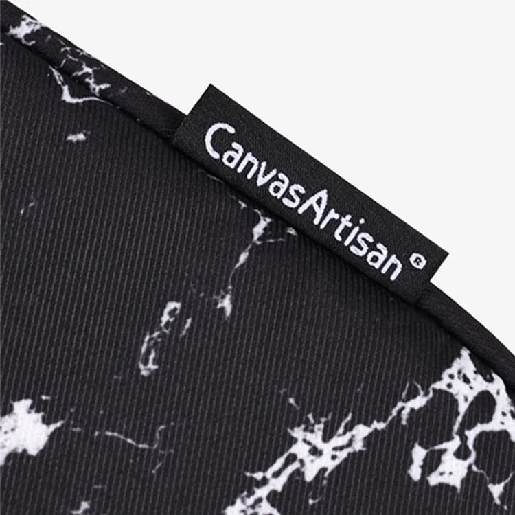 Canvasartisan H32-T0111 Мраморный Шаблон. Шокопродажный Корпус Для Переноски 14-дюймовых Ноутбуков с Портативным Рукавом с Небольшим Мешком с Антизоренной Водонепроницаемой Ноутбуком Slim Case - Черный