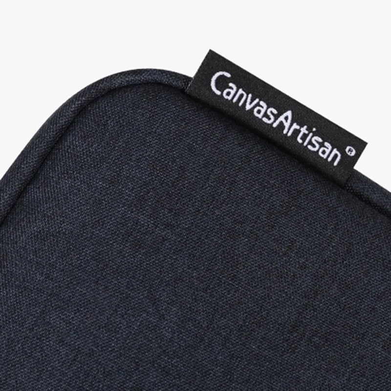 CANVASARTISAN L25-88 Stootvaste draagtas voor 11 inch laptops, krasbestendige dunne hoes, notebooksleeve met dubbele zak/handgriep - Blauw