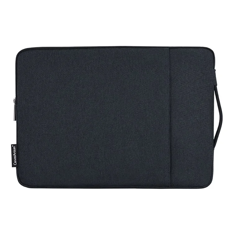 CANVASARTISAN L25-89 Business Style Scratch Resistant Carry Case for 12 inch Laptops Shockproof Notebook Sleeve Bag with Handle Strap - Navy Blue