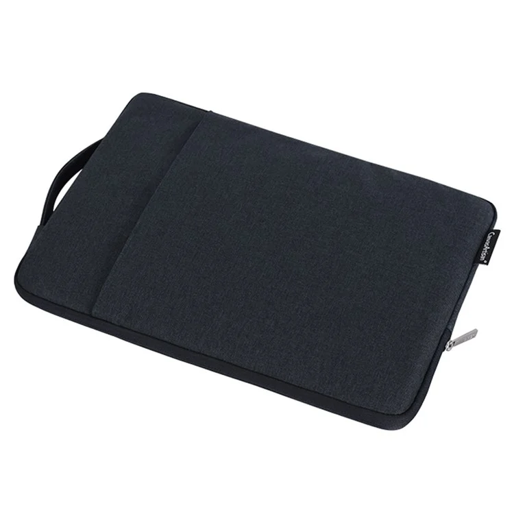 CANVASARTISAN L25-89 Business Style Scratch Resistant Carry Case for 12 inch Laptops Shockproof Notebook Sleeve Bag with Handle Strap - Navy Blue