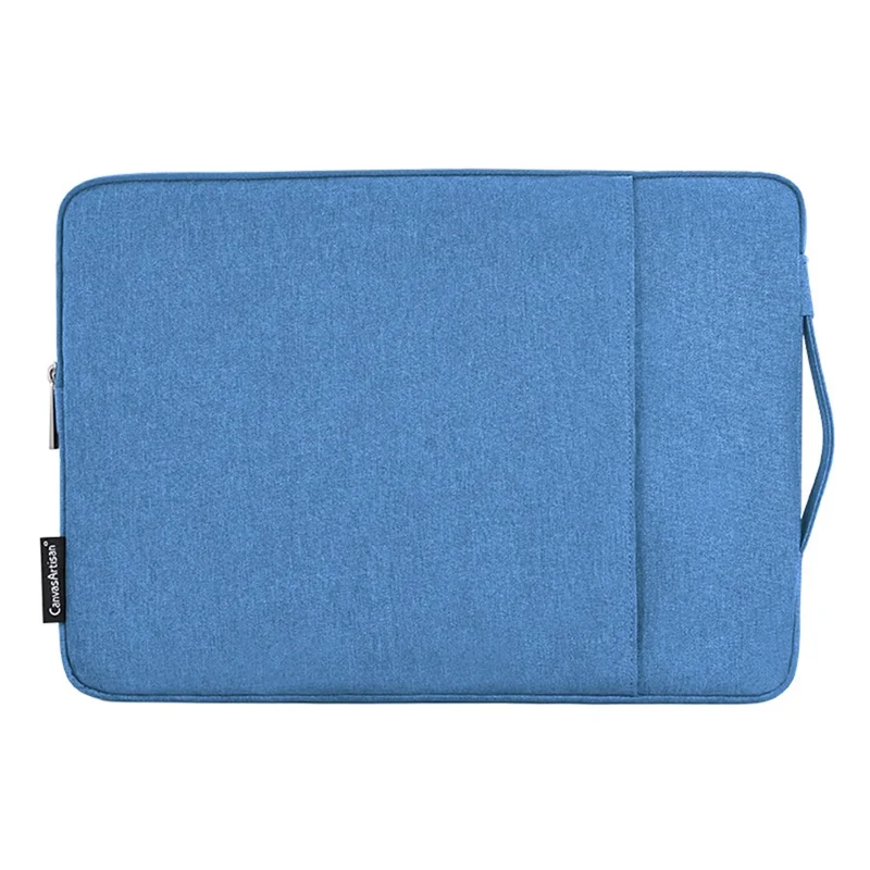 CANVASARTISAN L25-89 Business Style Shockproof Carry Case for 11 inch Laptops Scratch Resistant Notebook Sleeve Bag with Handle Strap - Blue