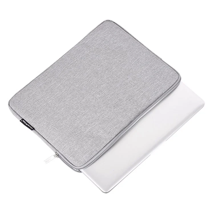 CANVASARTISAN L25-53 Business Style Shockproof Carry Case for 13 inch Laptops Protector Anti-Scratch Notebook Sleeve Bag - Light Grey